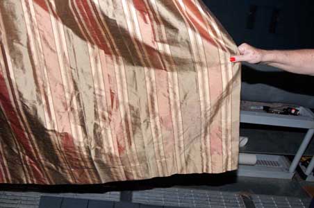North Carolina drapery and Curtains from cat urine odor
