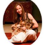 Michelle in Cooper city South Florida she's PetPeePee customer and I have a pleasure to take a picture with her 4 Yorky