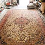 Cleaning antique Oriental rug from cat urine odor this is the job that PetPeePee specialize in and we provide 100% guarantee urine odor removal without using deodorize enzyme bits mask the urine odor